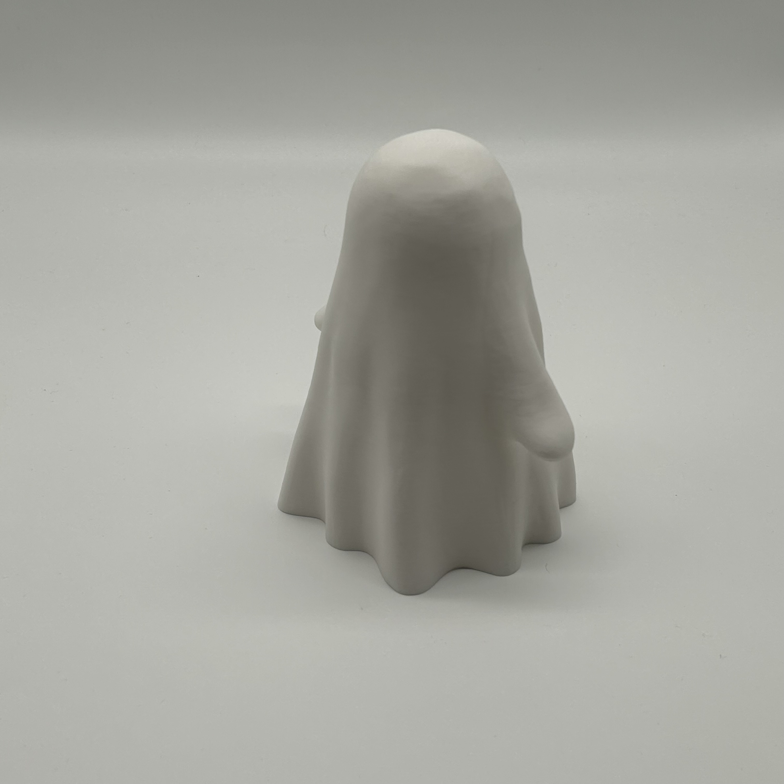 Halloween Geist mit Glow-in-the-Dark & LED – 3D-Druck Deko