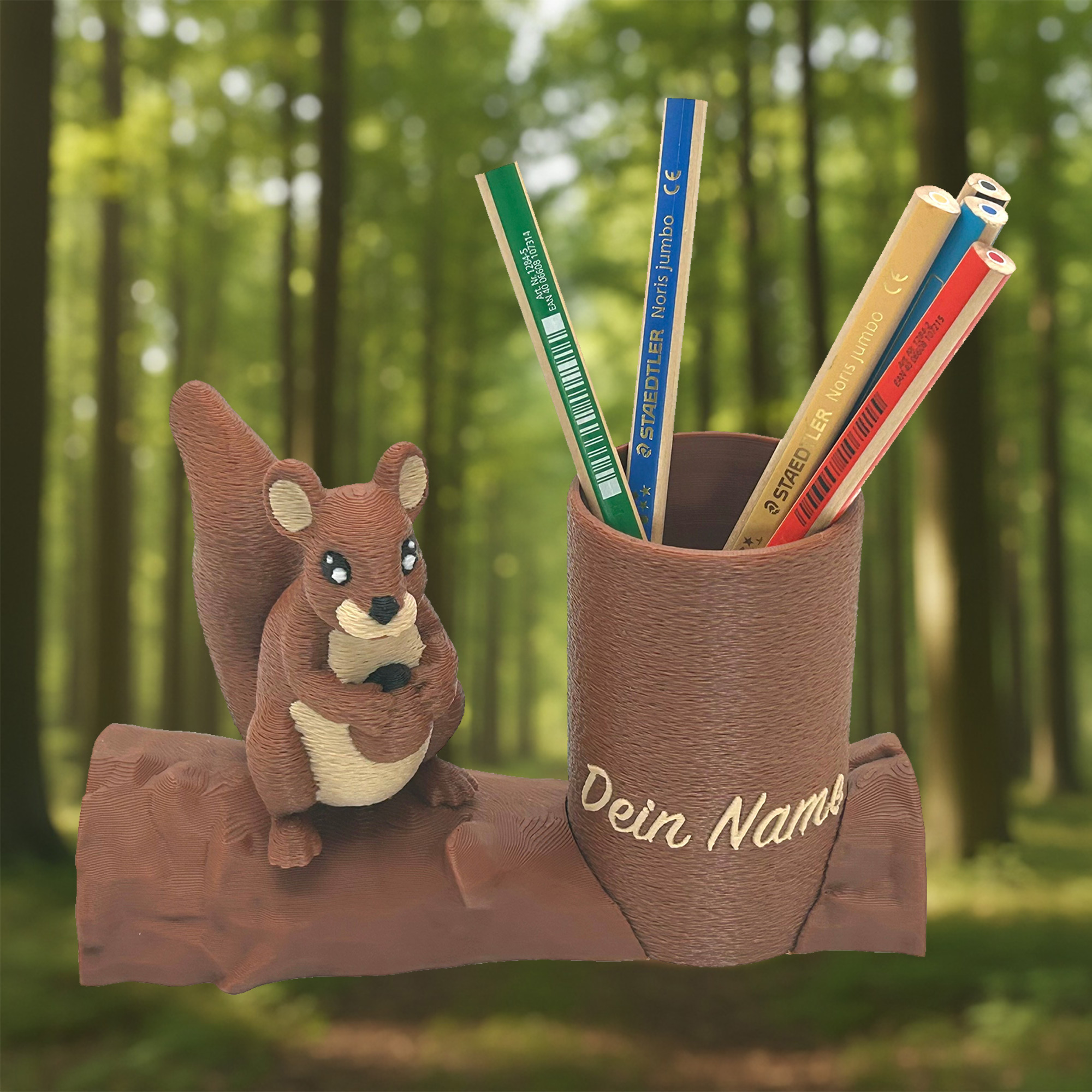 Eichhörnchen – Stiftehalter