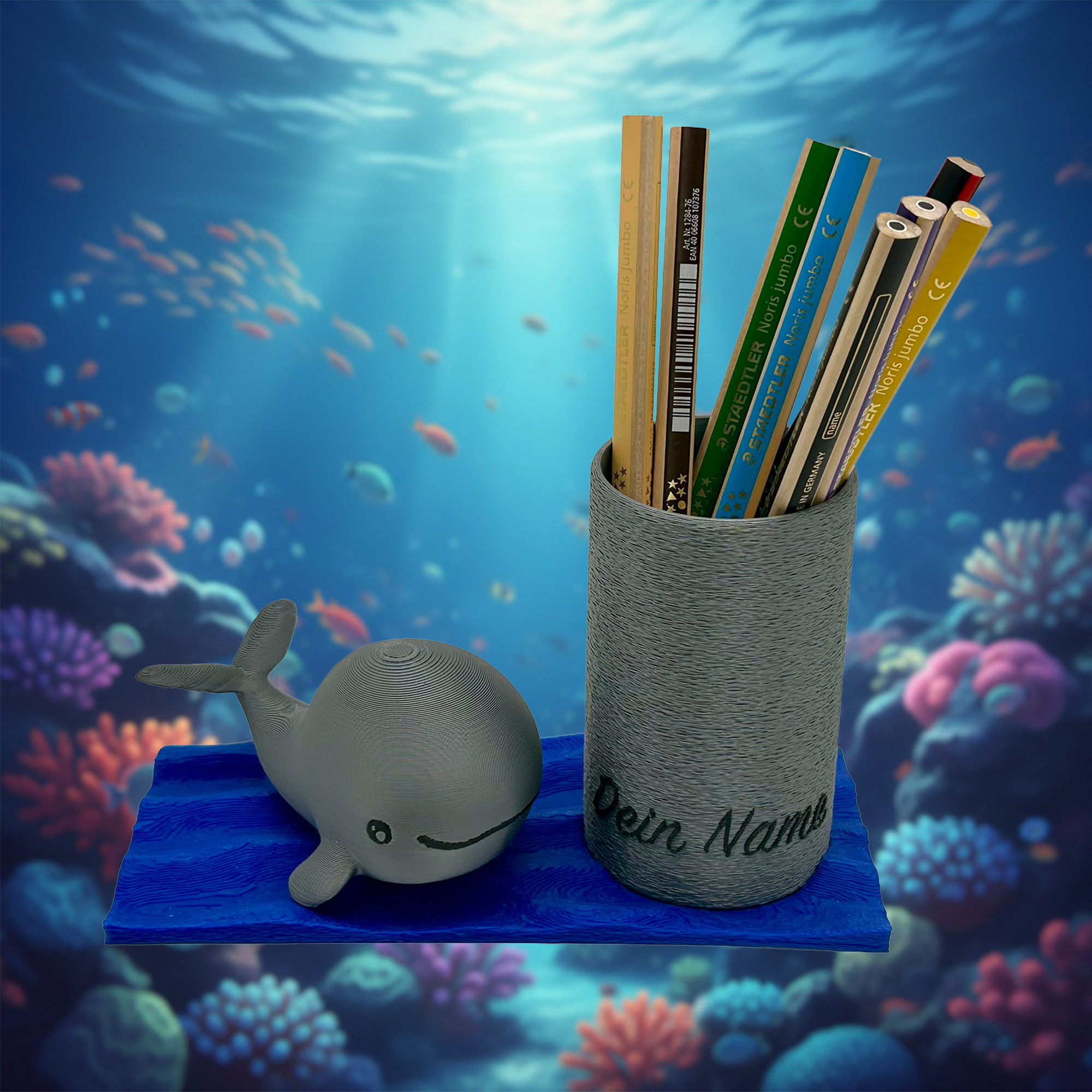 Wal – Stiftehalter