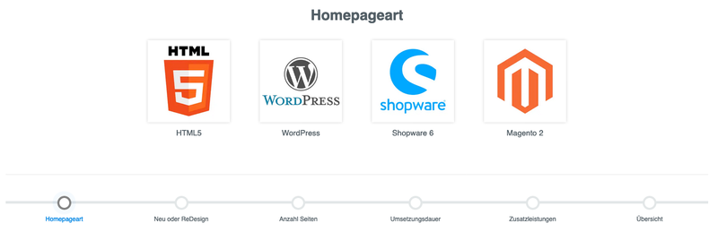 Step‑by‑Step‑Rechner für Shopware 6 – Vorschau