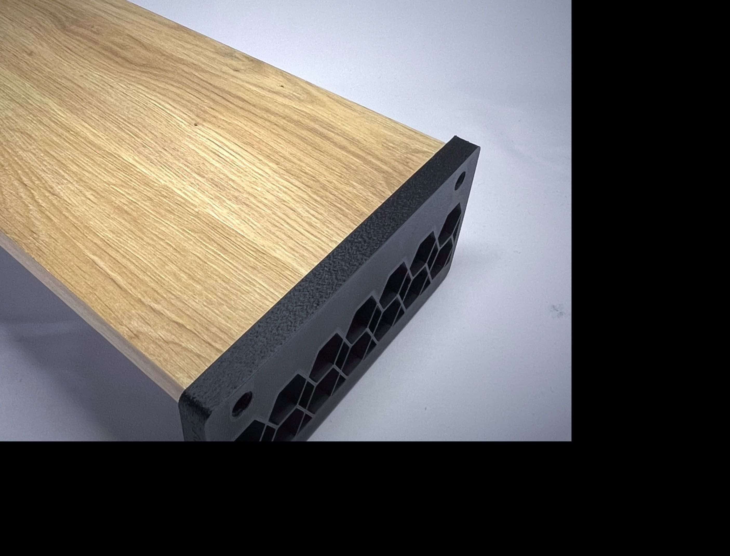 Ergonomischer Laptophalter & Monitorhalter mit magnetischem Zubehör – Hochwertiger Laptopständer aus Holz & 3D-Druck