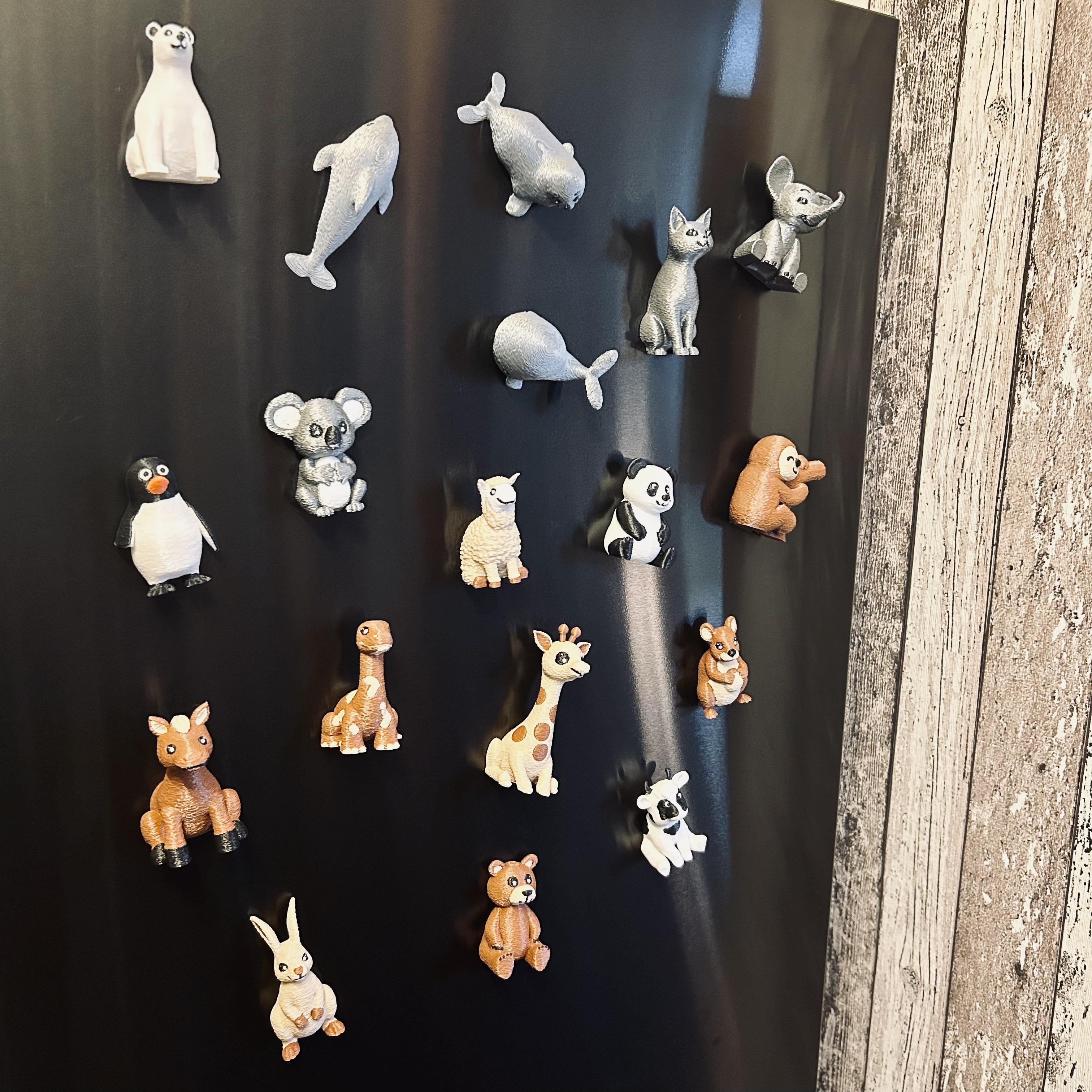 Kühlschrankmagnete Tiere – 3D-gedruckt & handgemacht