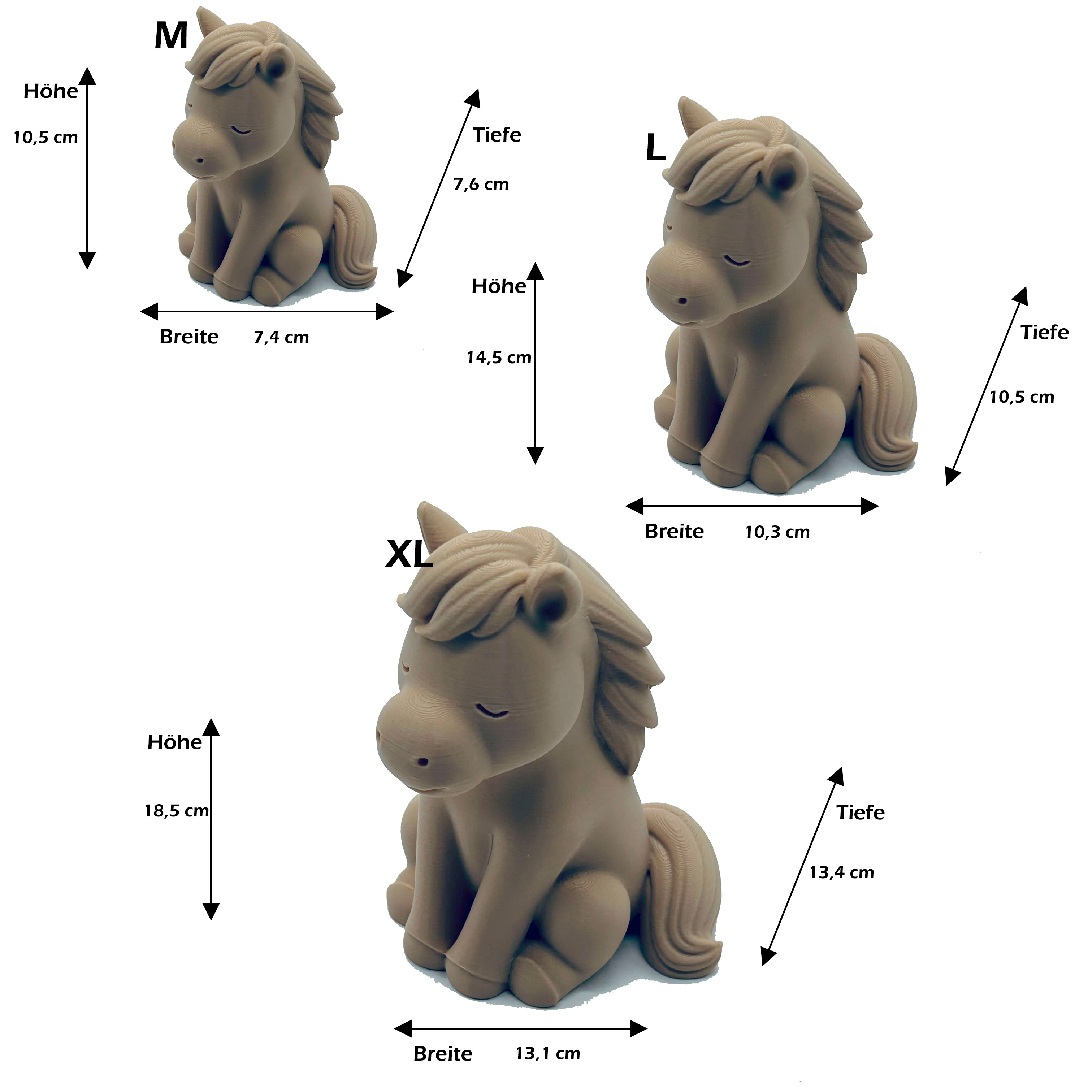 Haustier-Figuren im Japandi-Stil – Katze, Hund, Hase & Pferd