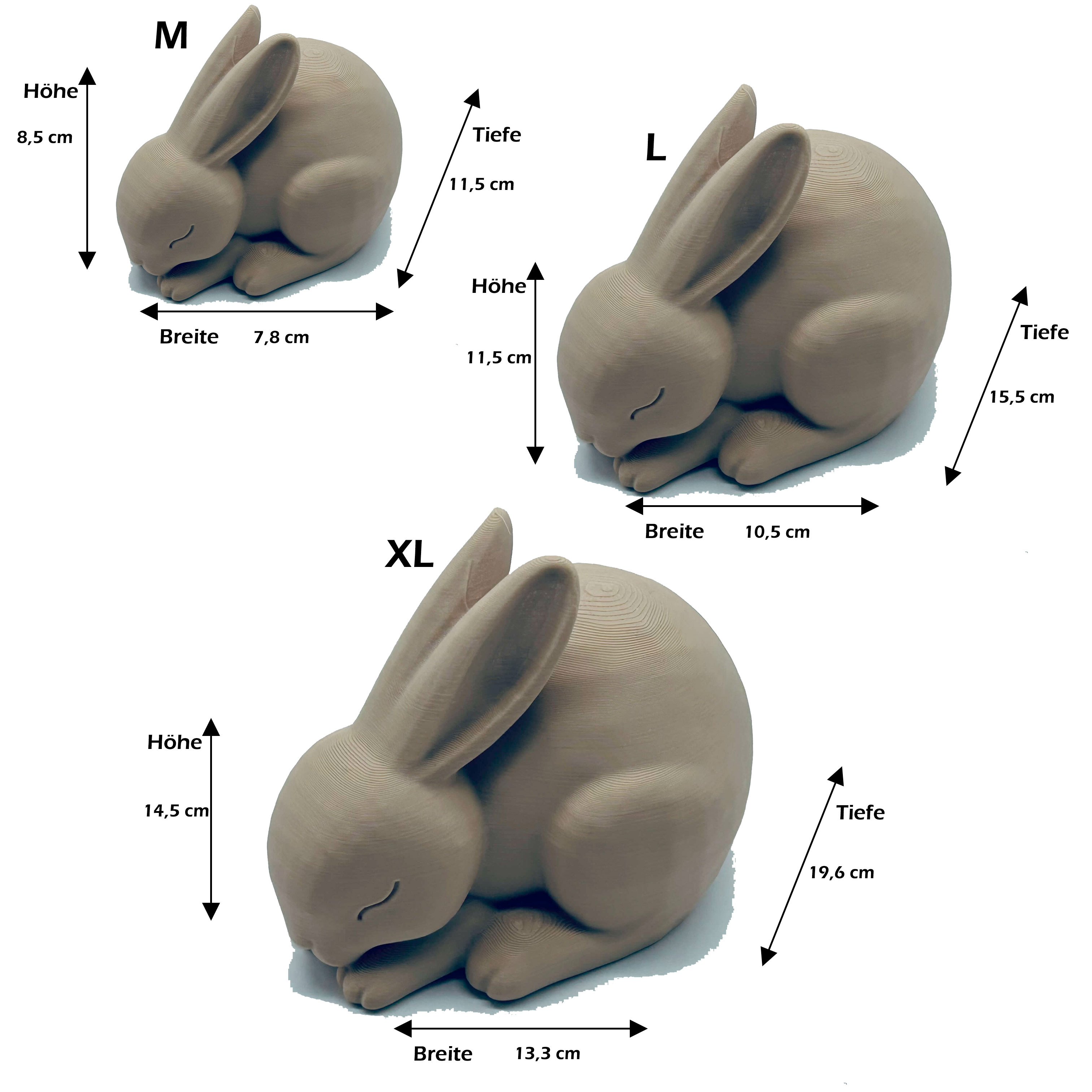 Haustier-Figuren im Japandi-Stil – Katze, Hund, Hase & Pferd
